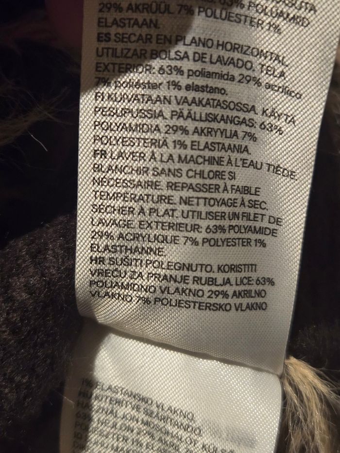 Pull duveteux léopard T.S >44 H&M neuf - photo numéro 7