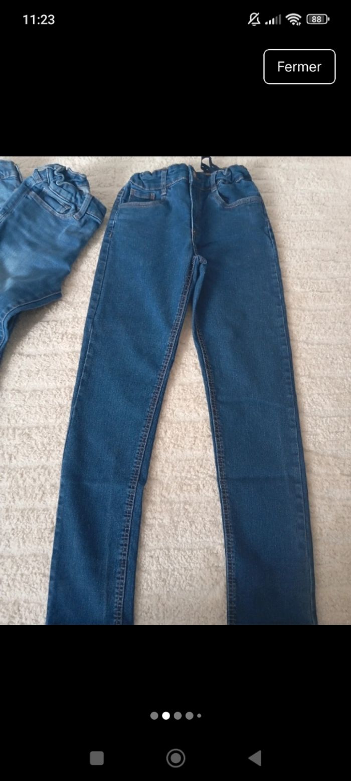 Lot jeans 12 ans - photo numéro 2