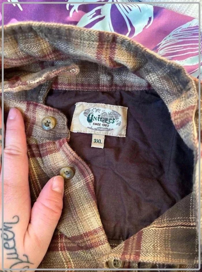 Chemise style bûcheron taille 46  marque  univers - photo numéro 5