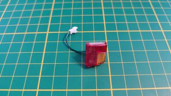 Bloc optique AR gauche 94-1 numéro 94 n°94 pièce détachée Citroën 2CV 2 CV Charleston 1/8 1:8 1/8ème