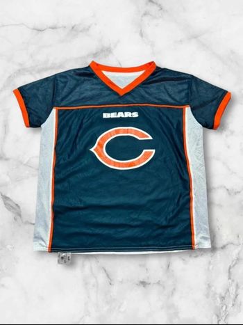 Maillot NFL Flag Football réversible Chicago Bears Youth XL équivalent M femme