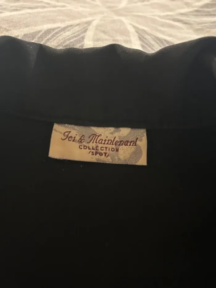 Jolie veste noire - photo numéro 2