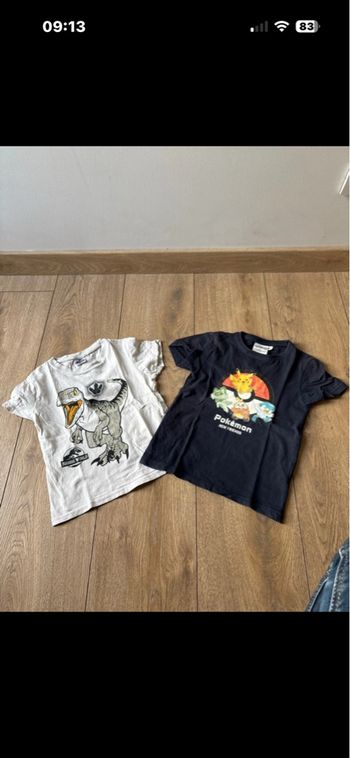Lot tee-shirts 