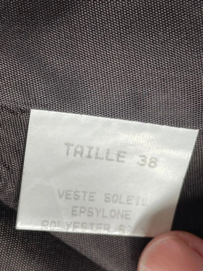 Superbe blazer gris foncé - photo numéro 7