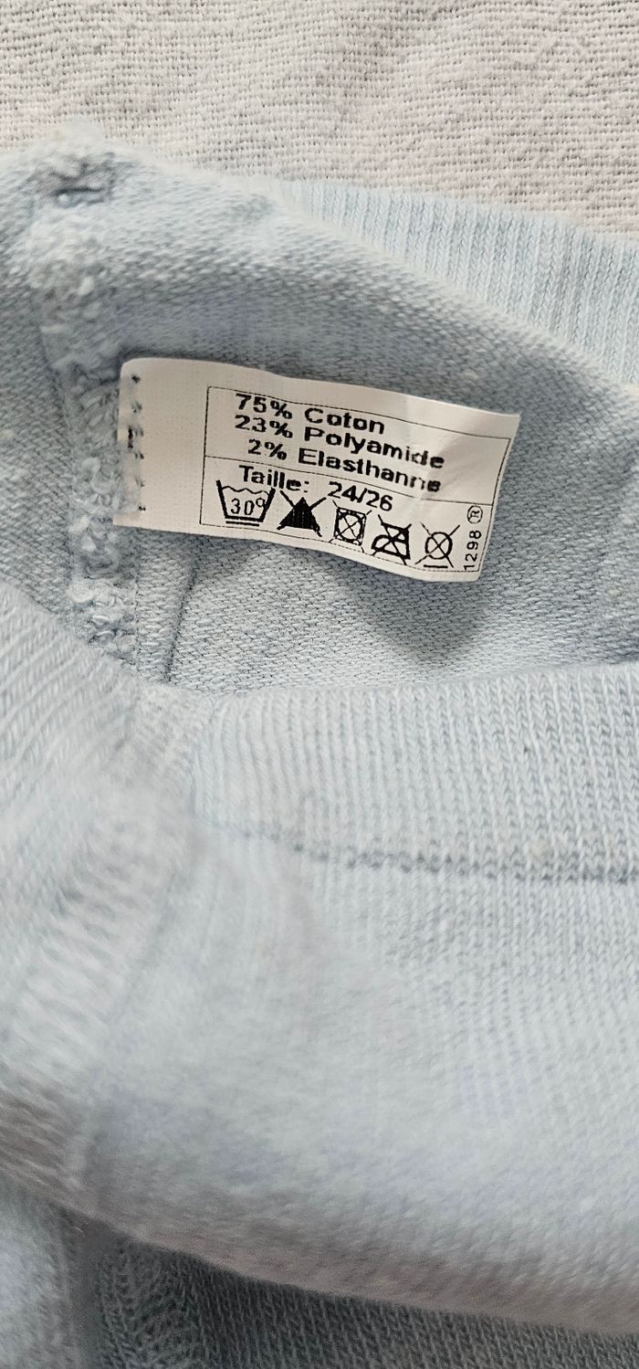 Lot de 2 Collants bébé garçon Taille  24/26 - photo numéro 5