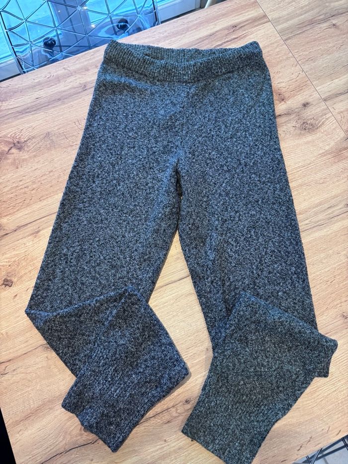 Pantalon maille gris femme Primark taille M