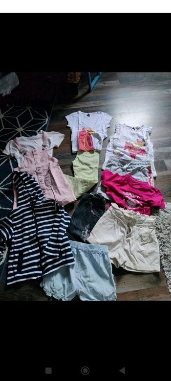 Lot vêtements fille 8 ans