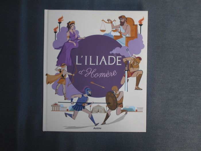 Livre: L'iliade d'Homère (Auzou) - photo numéro 1