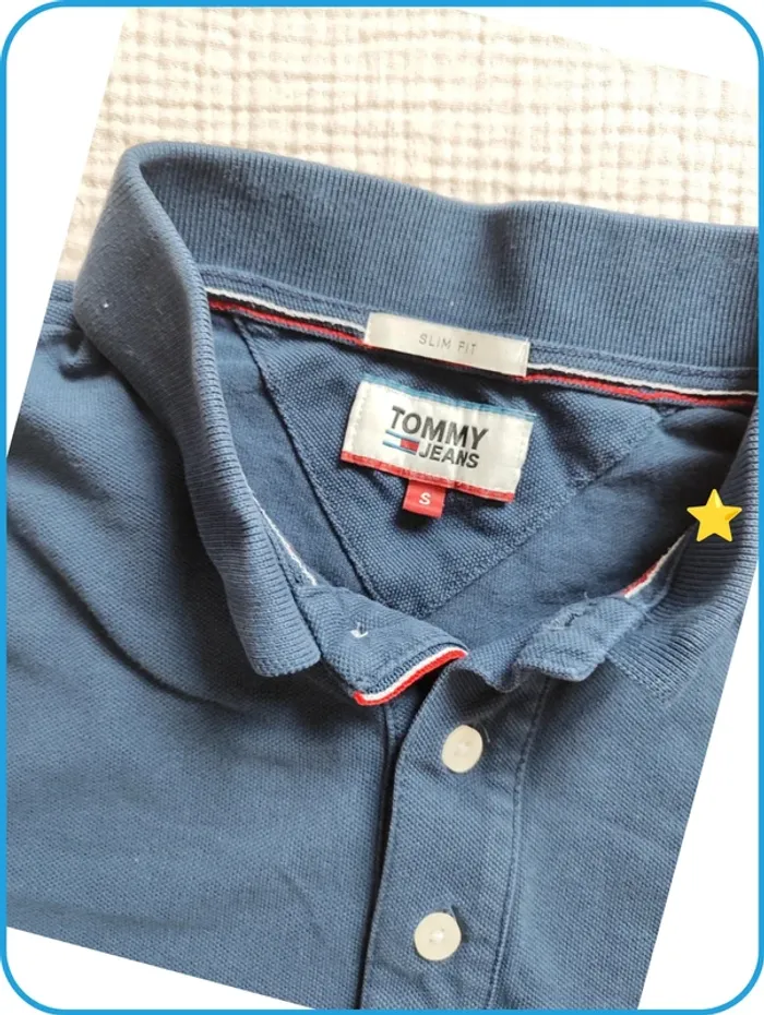 Polo bleu marine/ tommy jeans/ S - photo numéro 2