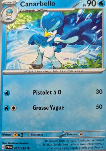 Canarbello évolutions à Paldea
