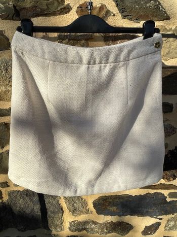 Jupe en tweed écru - Lili & -Lala 