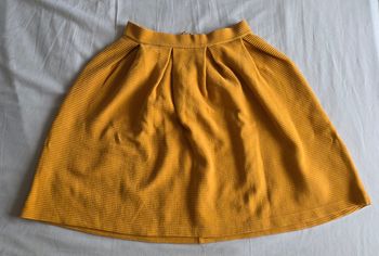 Mint & Berry Jupe Patineuse Coton Moutarde Très bon état Taille XS