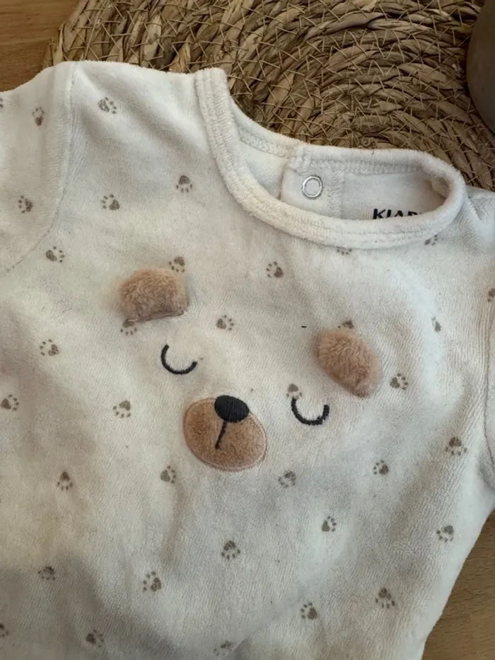 Pyjama chaud ourson - photo numéro 3
