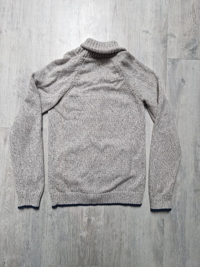 Gilet neuf boutonné Sergent Major 10 ans contient de la laine - photo numéro 3