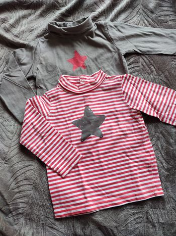 Lot de 2 sous pull 18 mois