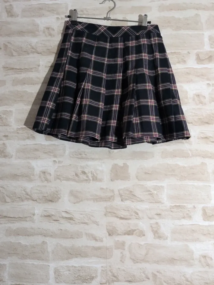 Jupe plissée à carreaux H&M – Taille 36 – Très bon état - photo numéro 4