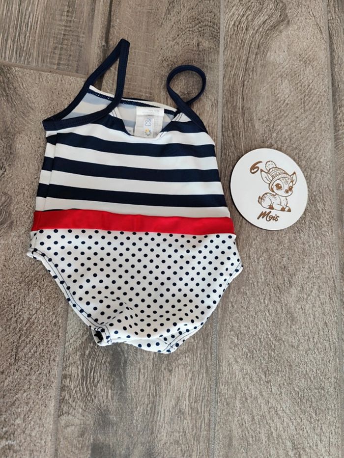 Magnifique maillot de bain rayures et pois 🤟 - photo numéro 2