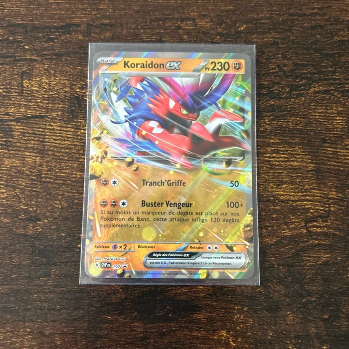 Carte Pokémon - Koraidon Ex Promo 197