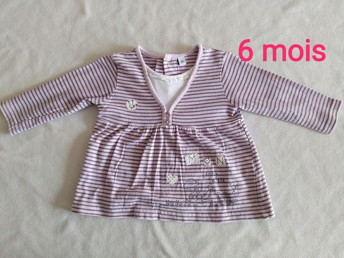 T -shirt manches longues 6 mois