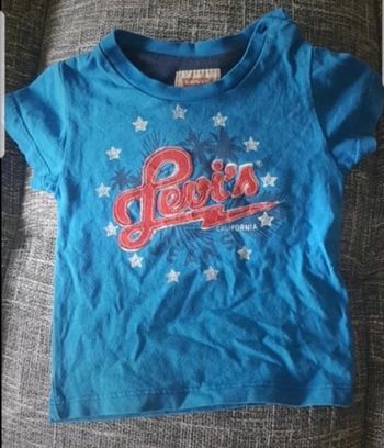 Tee shirt Levi's bleu 12mois