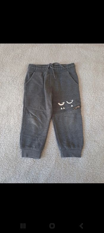 Pantalon de jogging gris