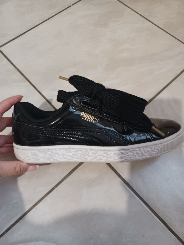 Puma noir vernis - photo numéro 3