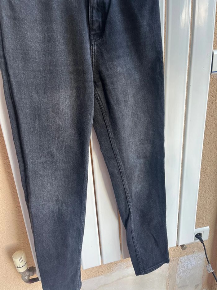 Jean noir droit Mango - Taille 34 - Très bon état - photo numéro 3