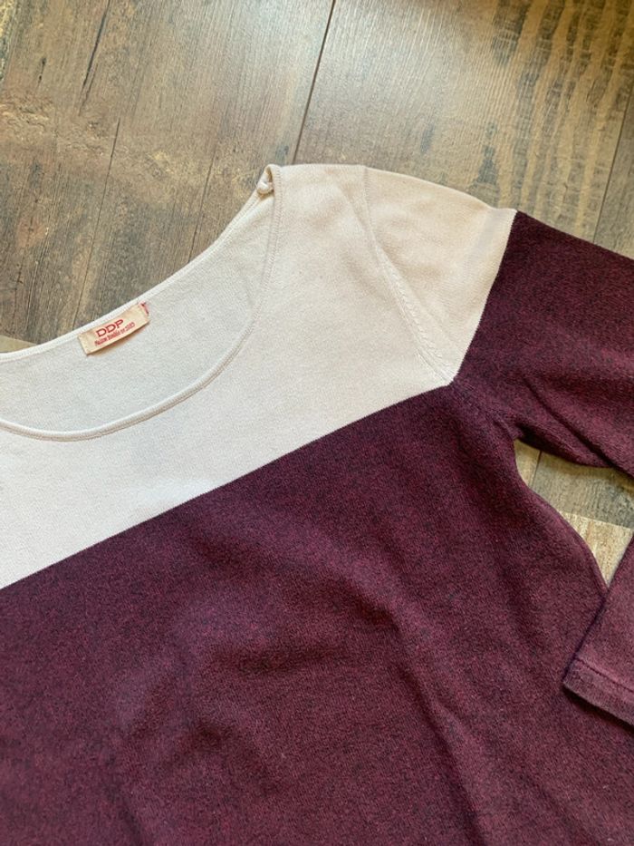 Pull fin bicolore - photo numéro 3