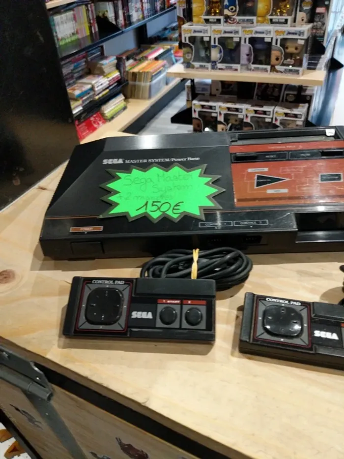 Sega Master System + 2 manettes + Alex Kidd - photo numéro 3