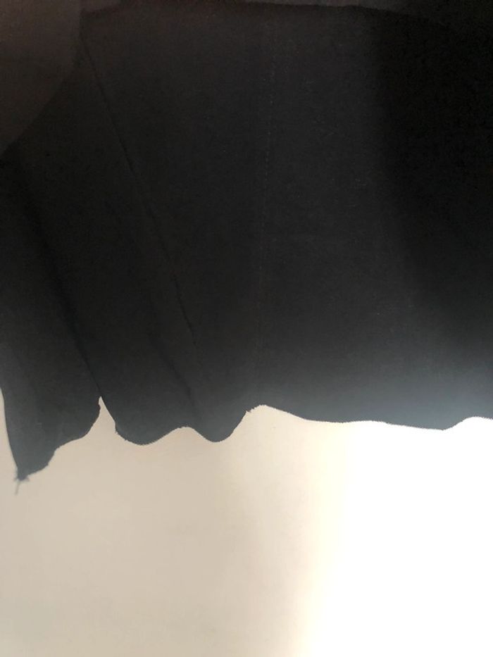 Superbe belle blouse satinée noire Zara neuve avec étiquette XL - photo numéro 7