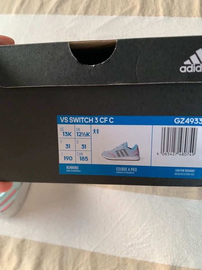 Baskets bleues Adidas 32 - photo numéro 7