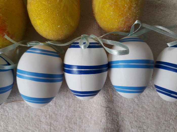 Lots de décors de 14 Pâques oeufs - photo numéro 5
