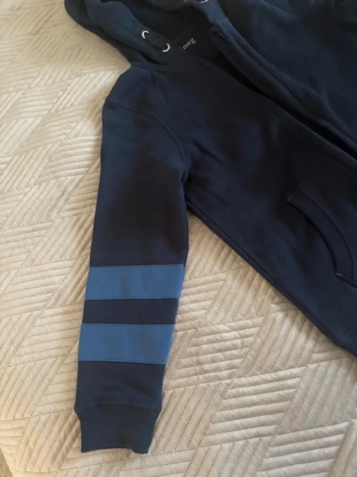 Veste à capuche garçon 9-10 ans nutmeg - photo numéro 2