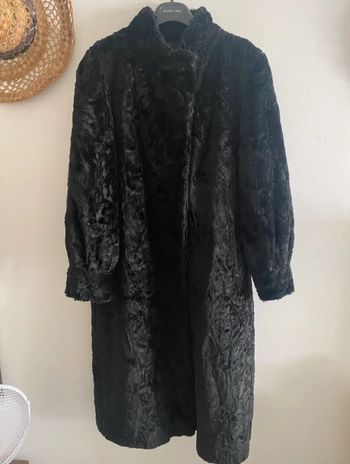 Manteau long vintage taille L