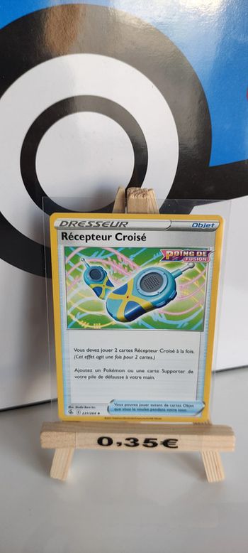 Récepteur croisé dresseur 231/264 poing de fusion