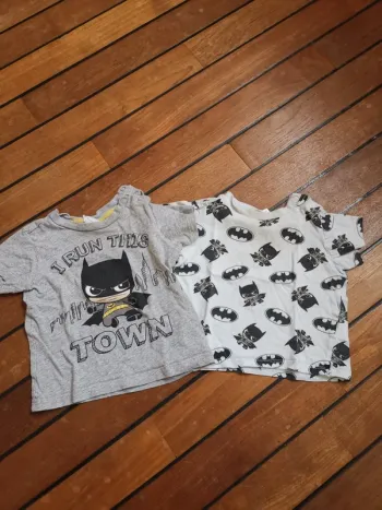 Lot de 2 tee-shirts batman