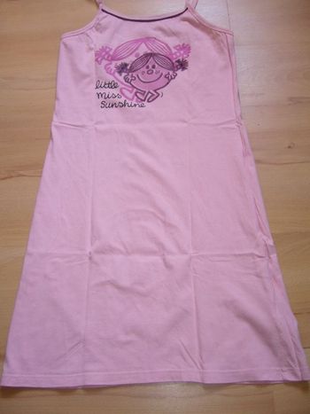 Chemise de nuit rose