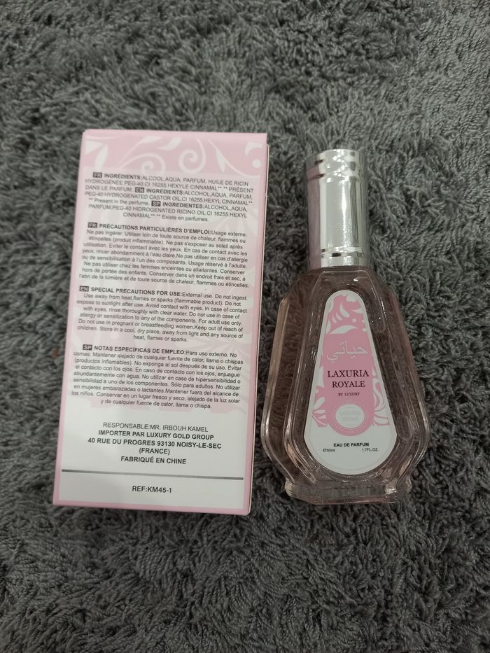 Parfum Dubai rose claire neuf (50mL) - photo numéro 2