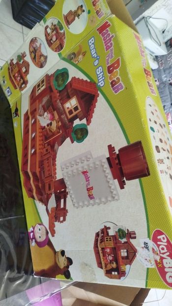 Lego Bateau Masha et michka