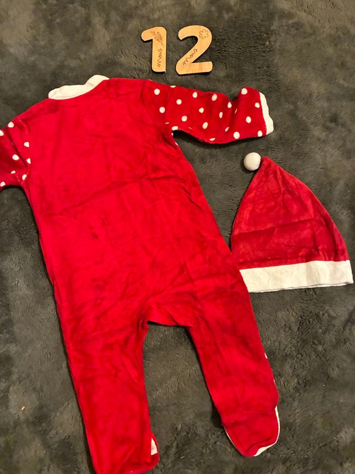 Pyjama de Noël avec bonnet - photo numéro 3
