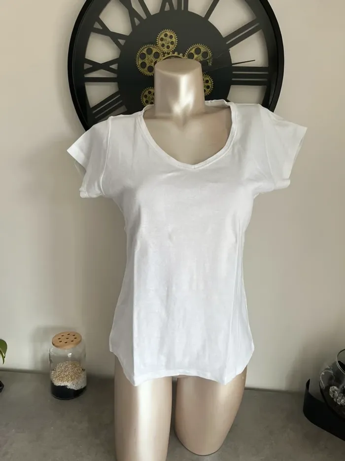 Tee-shirt blanc