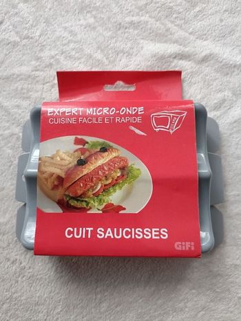 Cuit saucisses pour micro-onde