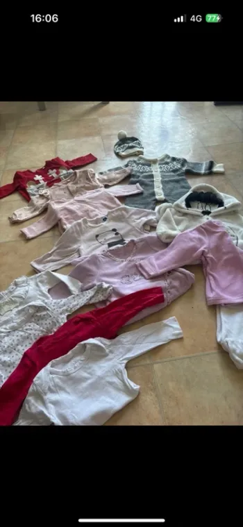 Lots fille 6 mois vertbaudet