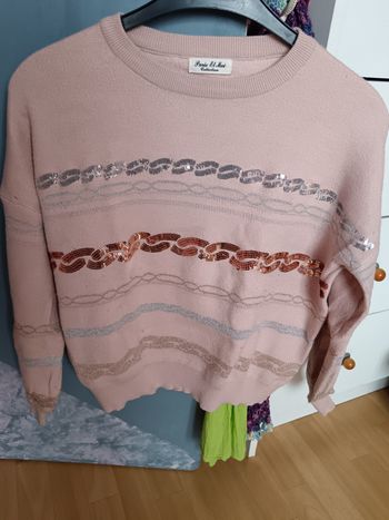 Pull à strass 