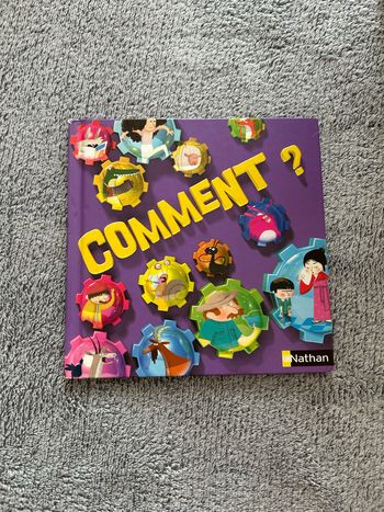 Livre McDo « Comment ?» Livre en très bon état. Collection 2012