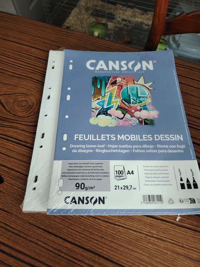 Feuille canson