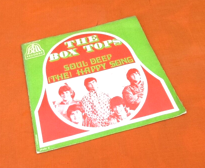 Vinyle 45 tours The Box tops Soul Deep (1969)