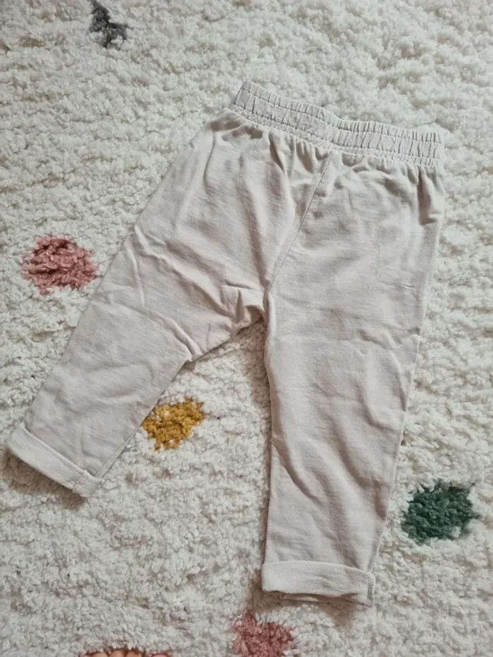 Pantalon léger beige. Bébé garçon 24 mois. Vertbaudet - photo numéro 3