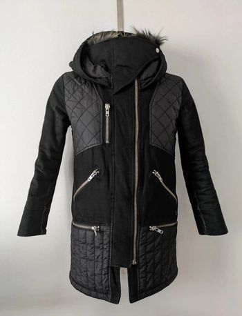 Manteau zippé avec capuche - The Kooples - taille S