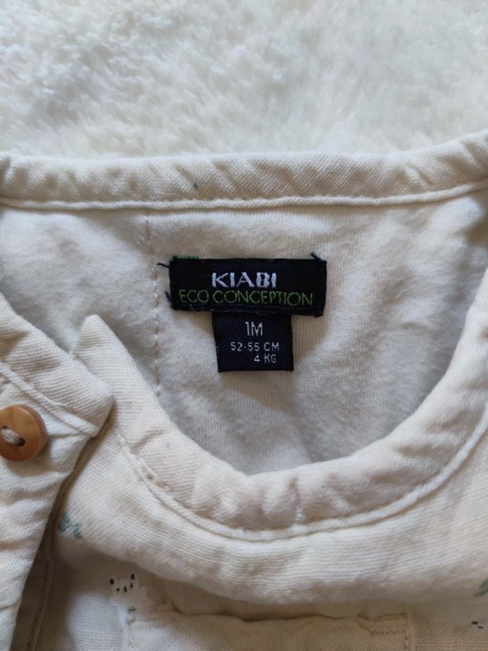 Combinaison épaisse lapin T.1 mois - photo numéro 2